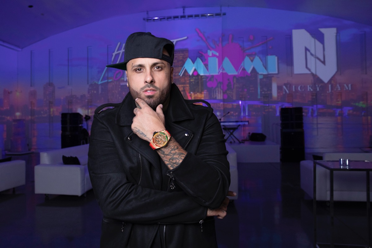 Nicky jam 2025 hublot watch